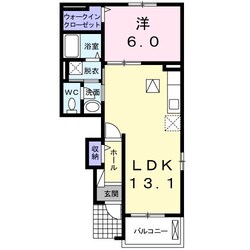 アルンドー・インディカの物件間取画像